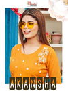 Smylee Akansha Rayon Printed Regular Wear Anarkali Kurti Collection